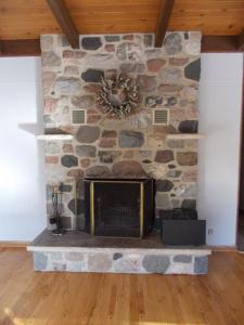 Great room fireplace