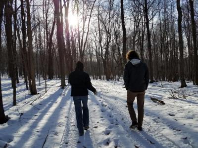 Winter hike