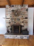 Great room fireplace